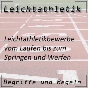 Leichtathletik Disziplinen - Leichtathletik Bewerbe - Leichtathletik ...