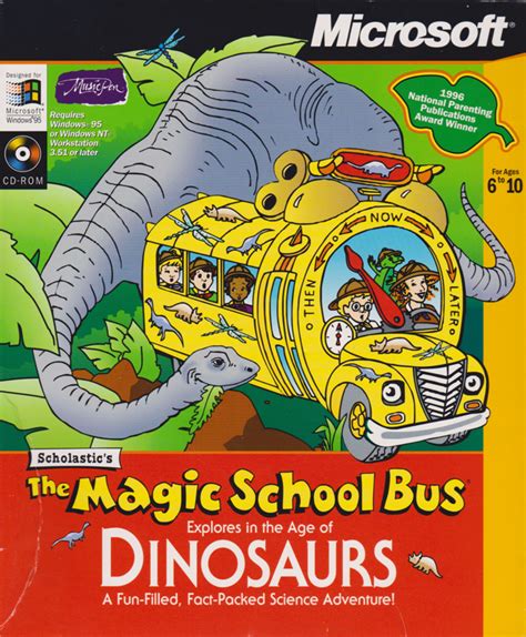 Scholastics The Magic School Bus Explores In The Age Of Dinosaurs