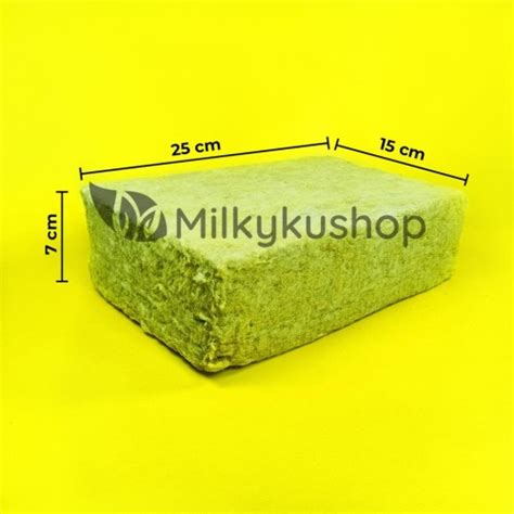 Jual MEDIA TANAM ROCKWOOL CULTILENE 25 X 15 X 7 CM HIDROPONIK Jakarta