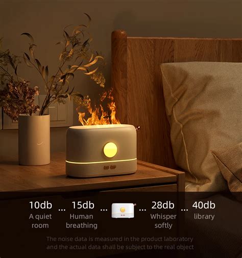 Custom Creative Usb 3d Flame Aromatherapy Ultrasonic Air Humidifier Fire Aroma Diffuser