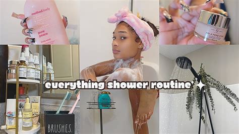 My Everything Shower Routine Youtube