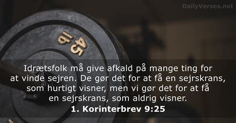 11 April 2023 Dagens Bibelvers 1 Korinterbrev 9 25 DailyVerses Net