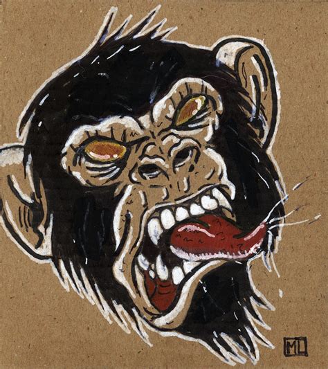 Crazy Monkey Cardboard By Youcannotfalter On Deviantart