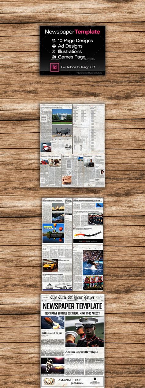 Old Style Newspaper Template Newspaper Template Newspaper Template Design Magazine Template