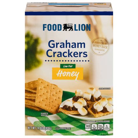 Save On Food Lion Sweet Crispy Graham Crackers Honey Reduced Fat