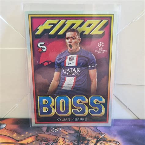 KYLIAN MBAPPE insert Final Boss 2022 23 Topps UEFA Football Etsy México