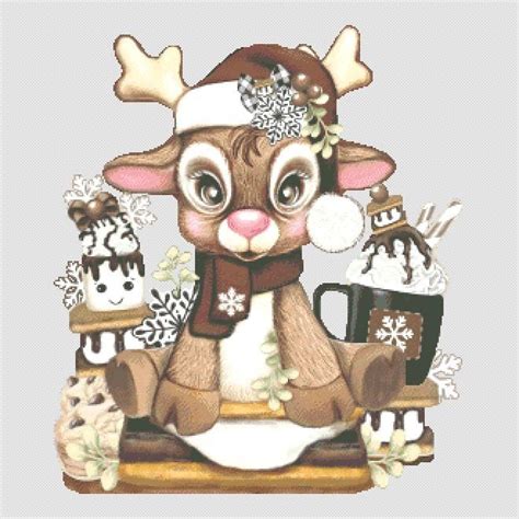 Hot Cocoa N Smores Reindeer PDF