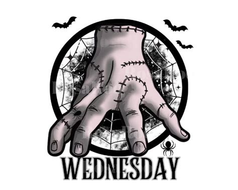 Wednesday Addams Hand Png Jenna Ortega Png Addams Family - Etsy Singapore