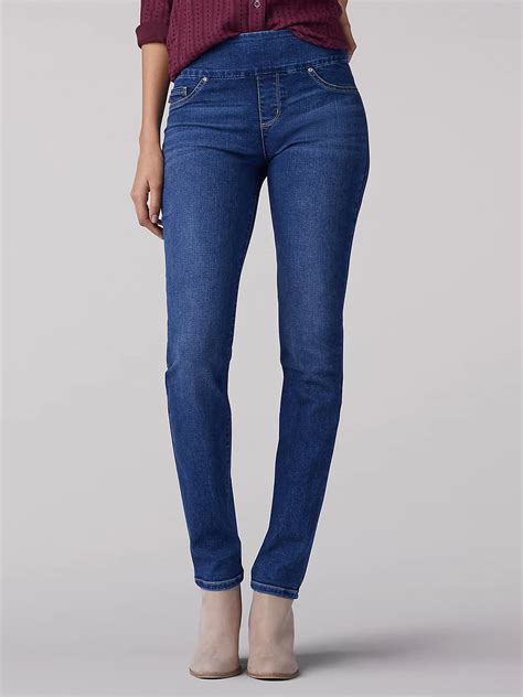 Womens Sculpting Slim Fit Slim Leg Pull On Jean Womens Jeans Lee®