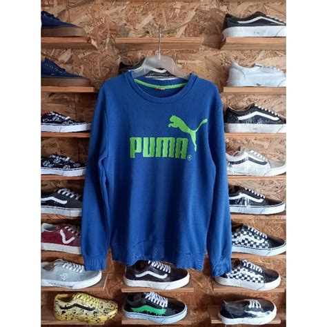 Jual Crewneck Puma Second Original Shopee Indonesia