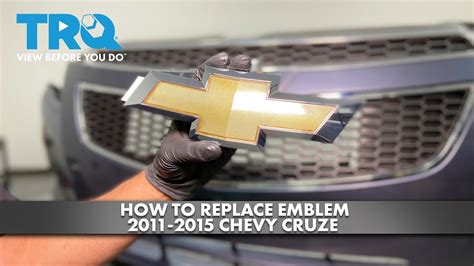 How To Replace Emblem Chevrolet Cruze A Auto