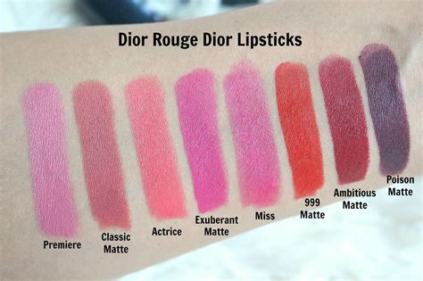 Samantha Jane: DIOR Rouge Dior Lipstick Swatches