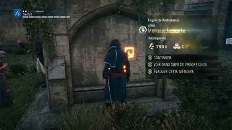 Assassins Creed Unity Nostradamus Enigma Libra Youtube