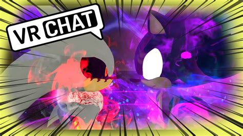 Multiverse Sonic Meets Silver EXE In VRChat YouTube