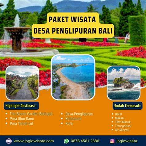 Paket Wisata Desa Penglipuran Bali Joglo Wisata