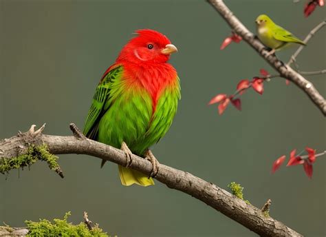 Premium AI Image | Beautiful bird in nature tropic habitat Resplendent ...