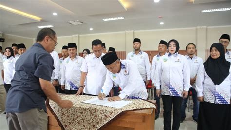 H Imih Resmi Dilantik Jadi Ketua Kormi Kota Tasikmalaya Periode 2024