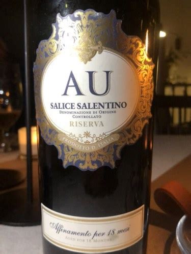 Au Salice Salentino Riserva Vivino US