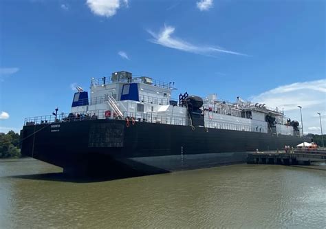 Crowley Takes Delivery Of Shell Chartered Lng Bunker Barge Offshore