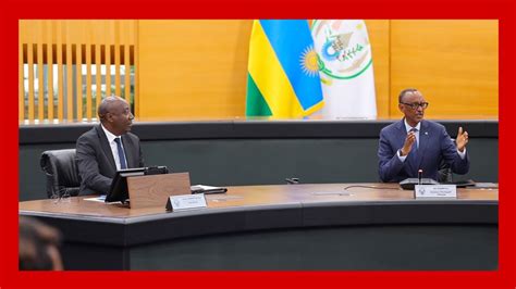 Perezida Kagame Yayoboye Inama Y Abaminisitiri Kuri Uyu Wa Kane Tariki