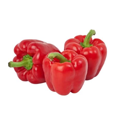 Capsicum Red Bell Pepper Red Exotic Vegetables