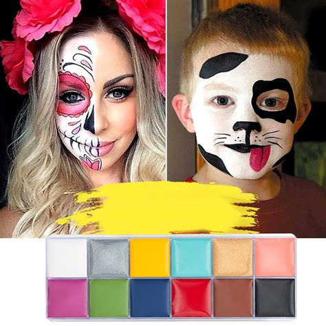 Face Body Paint 1 Box Face Body Paint Body Painting Pigments Oil Based