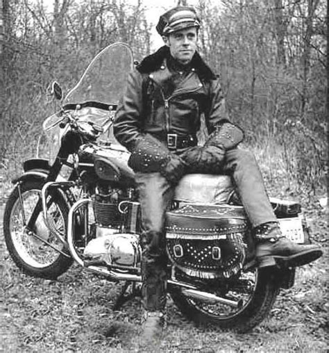 vintage biker | Vintage biker, Biker photos, Old motorcycles