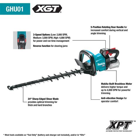 Makita Xgt V Rough Cut Hedge Trimmer Tool Thread Source