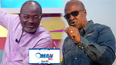 Lies Kennedy Agyapong Fm Expose Mahama On Not Promising Before Stop