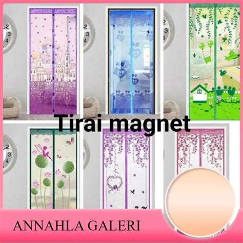 Jual Ang Tirai Magnet Anti Nyamuk Pintu Kamar Tidur Rumah Murah