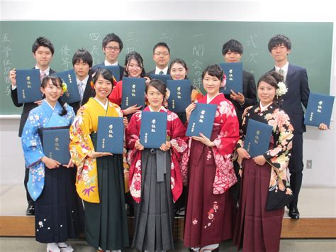 日本大学 生物資源科学部 食品生命学科 ニュース 🌸平成28年度 卒業式🌸