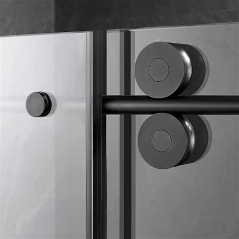 Serene Valley 60 X 66 Inch Big Roller Frameless Sliding Shower Door