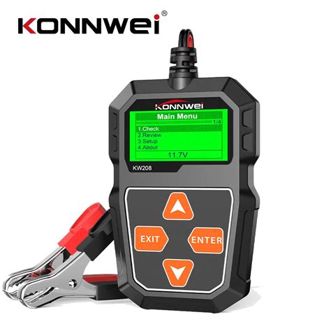 Konnwei Kw V Car Battery Tester To Cca Volts Battery