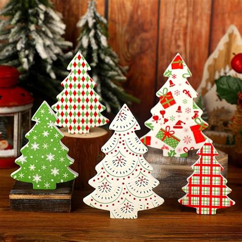 Amazon Huwena Pcs Christmas Table Decorations Christmas Tree