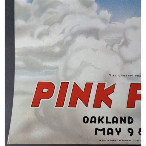 Pink Floyd Oakland 1977 Concert Poster Illustraction Gallery