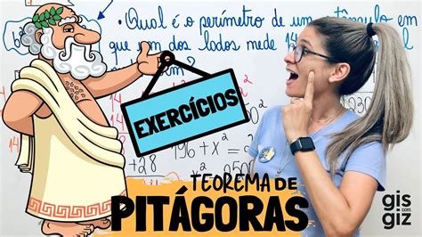 Teorema De PitÁgoras ExercÍcios Prof Gis Youtube