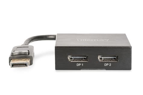 DIGITUS by ASSMANN Shop | 4K DisplayPort Splitter, 1x2