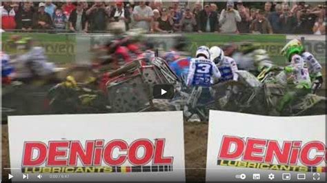 SIDECAR CROSS Belgique Lommel le résumé vidéo des deux manches les