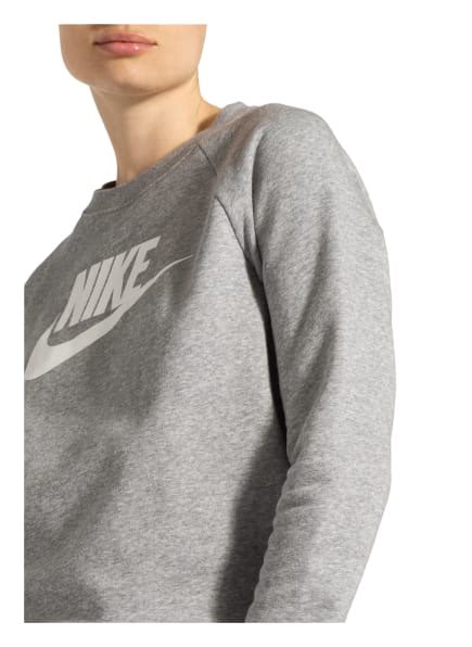 Nike Sportswear Essential Sweatshirt Damen Grau Lässig And Bequem