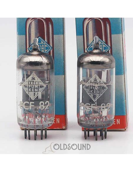 Ecf Telefunken U Valve Pair Audio Preamplifier Nos Nib