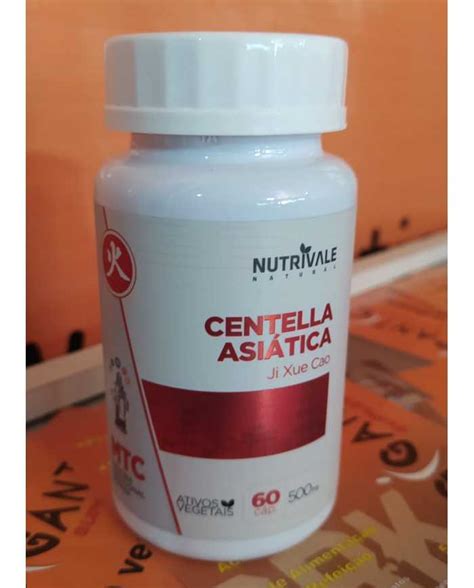 Centella Asiática 60 Cápsulas 500mg