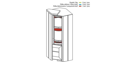 Barek obrotowy narożny Corino i MEBLE eu