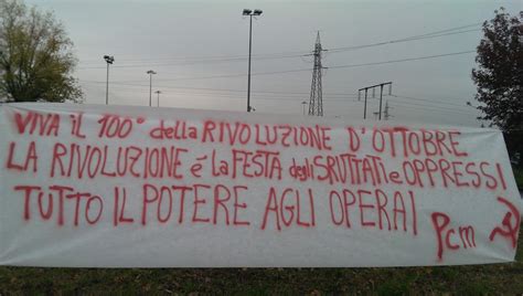 Proletari Comunisti Pc Novembre La Rivoluzione D Ottobre Illumina