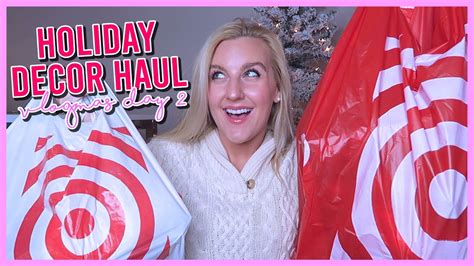 Vlogmas Day 2 Holiday Decor Haul And Where Everything Is From Our First