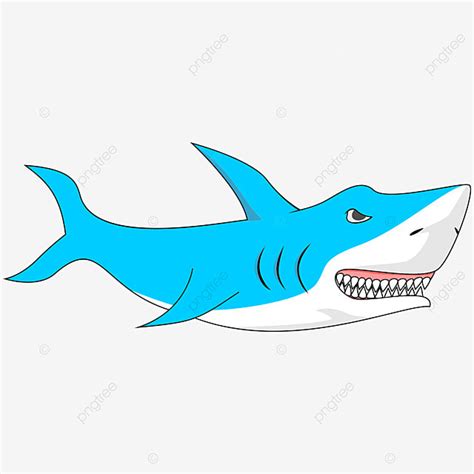 Sharking Clipart Hd Png Shark Character Vector Fish Shark Character