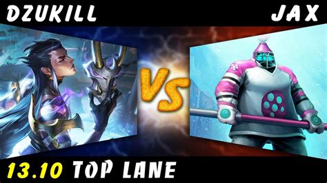 Dzukill Yone Vs Jax TOP 2 Patch 13 10 Yone Gameplay YouTube