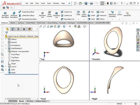 Defining Solidworks Viewports In Parts And Assemblies