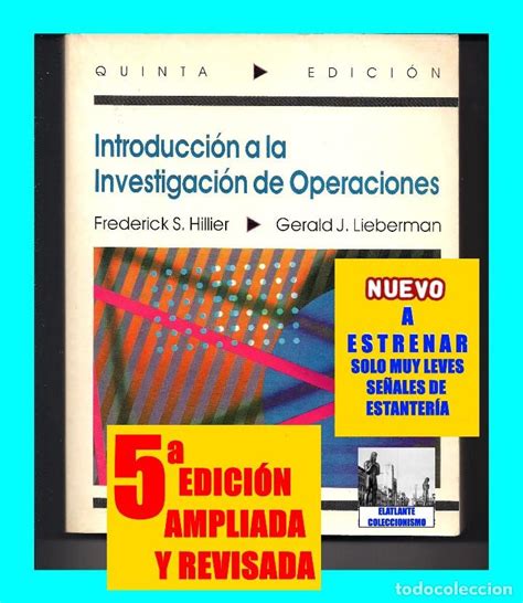 Introduccion A La Investigacion De Operaciones Hillier Ebook