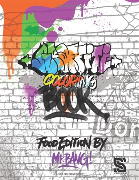 Graffiti Coloring Book: Graffiti Art Coloring Book for Teens and Adults ...