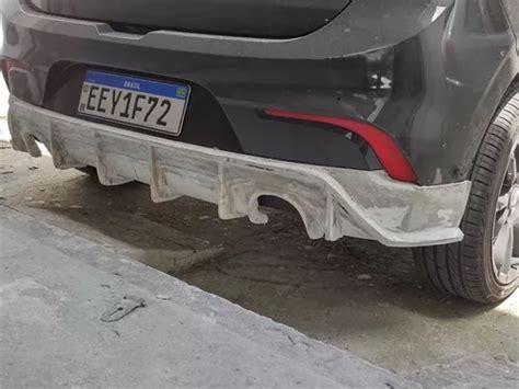 Difusor Spoiler Traseiro Fiat Argo Sem Pintar